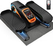 Under Desk Elliptical Pedal Exerciser Quiet Electric Remote Seated Leg Trainer