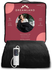 Electric Heated Throw Blanket Fast Heat 6 Settings Timer Washable Velvet