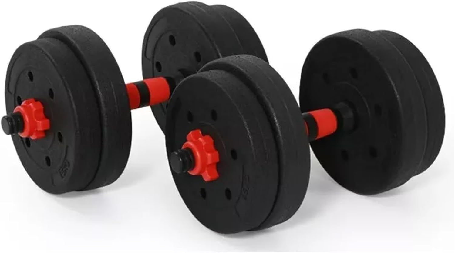 20kg Adjustable Dumbbell Barbell Kettlebell Set 6-in-1 Home Gym Weights