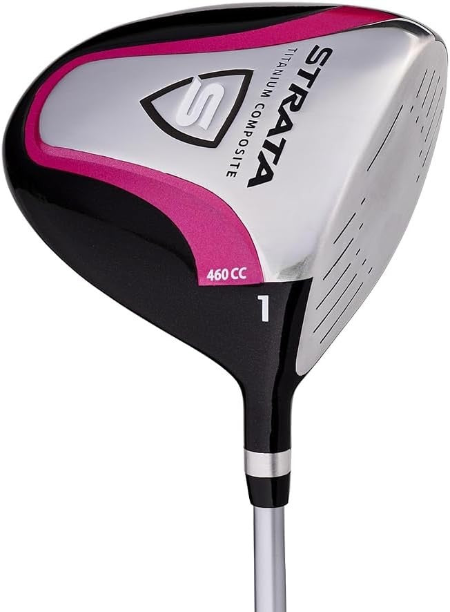 Ladies Right Hand Golf Clubs 11pc Complete Set Driver Hybrid Stand Bag