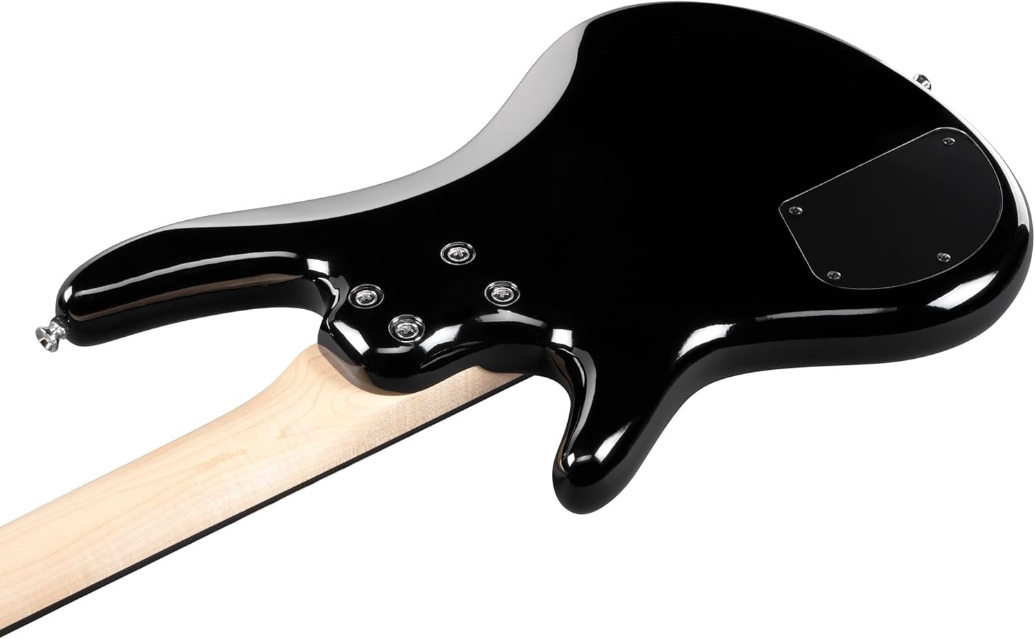 Micro 4 String Electric Bass Guitar Short Scale Black