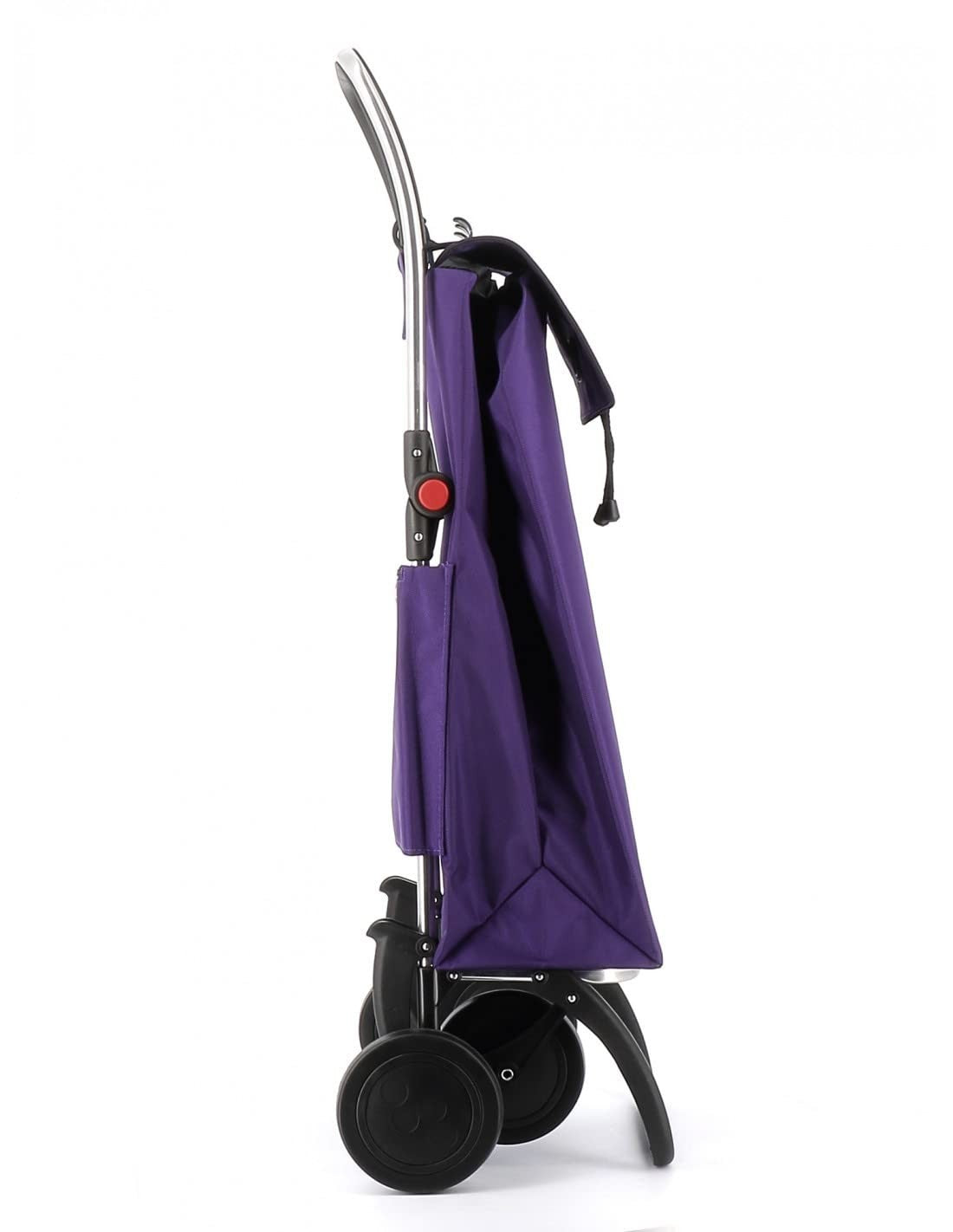 Foldable 4-Wheel Shopping Trolley – Lightweight Aluminium, More