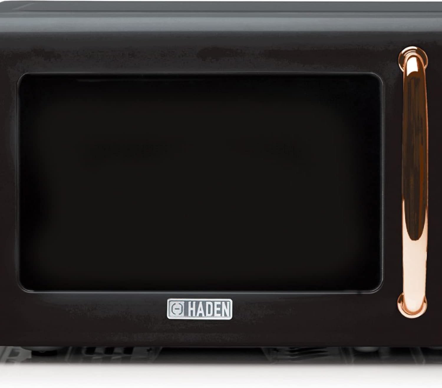 Black & Copper 20L Microwave 800W 5 Power Levels Digital Timer