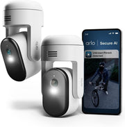 360° PTZ Outdoor Security Camera HD Color Night Vision Alexa CCTV