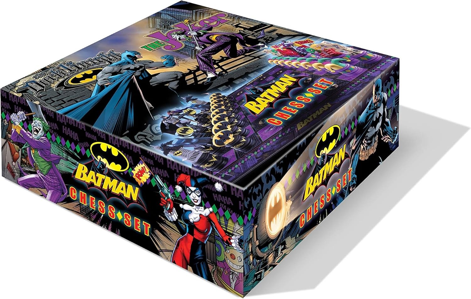 Batman vs Joker Chess Set – Vibrant 3D Pieces & Collector Battle Board Gift