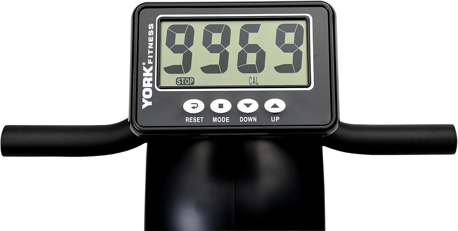 Magnetic Rowing Machine 8-Level Resistance LCD Seat Home Fitness 120KG