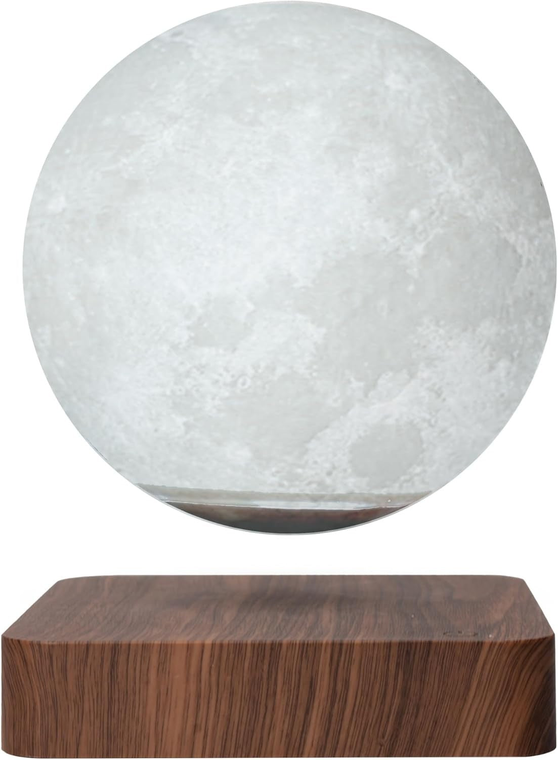 Rotating Floating Moon Lamp, Magnetic Levitation LED Touch Light 13cm