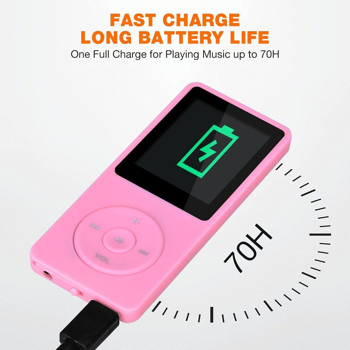 8GB MP3/MP4 Music Player Portable HiFi FM Radio Voice Recorder
