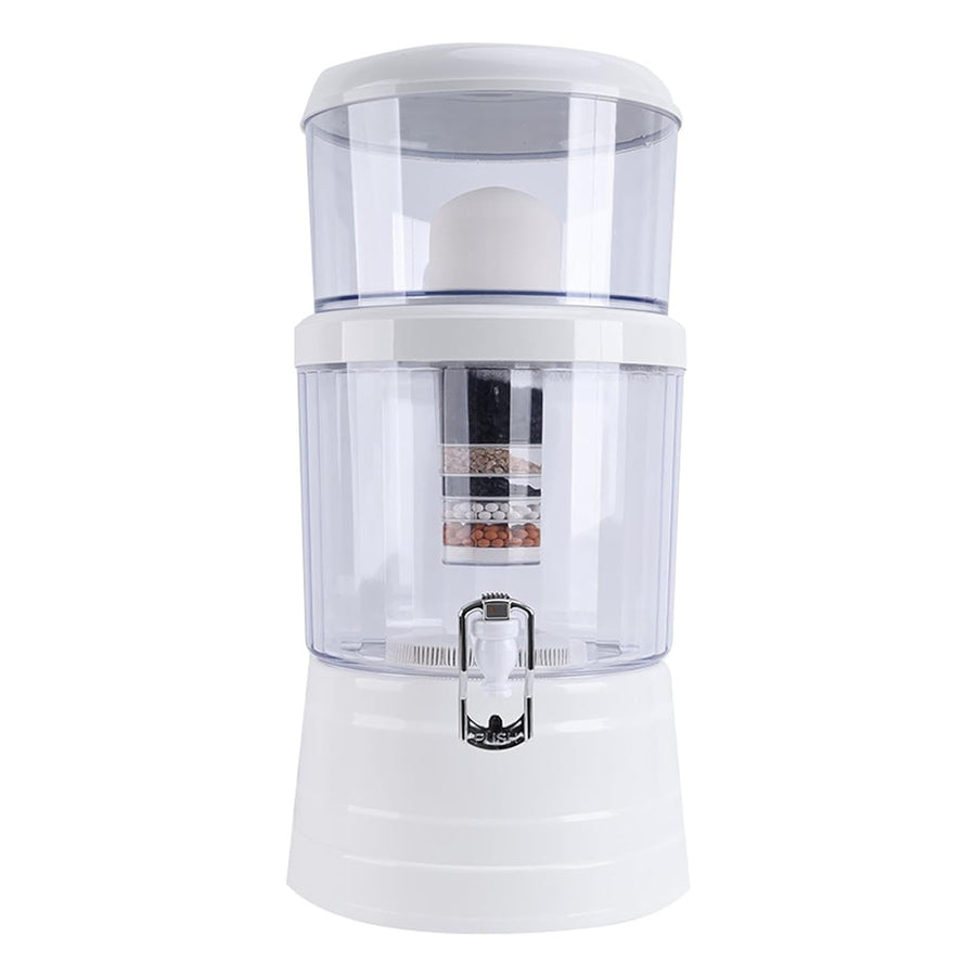 16L Countertop Water Filter Dispenser Large Capacity Tap Water Purifier