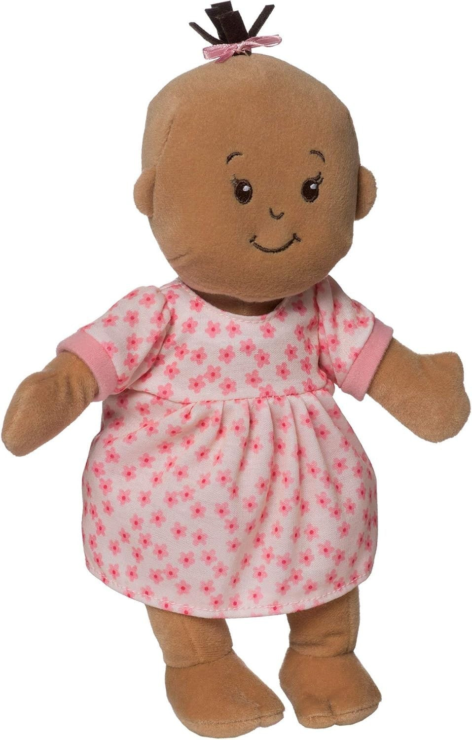 12in Soft Nurturing Baby Doll Beige Plush Magnetic Pacifier Toddler Gift