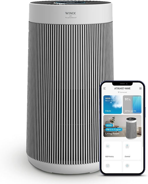 Smart HEPA Air Purifier 120m² CADR 500 Smoke Dust Allergy Removal