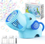 Bubble Gun LED Lights 10000 Bubbles Blue Toy
