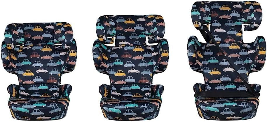 Foldable ISOFIX High Back Booster Car Seat 4–12 Years Side Impact
