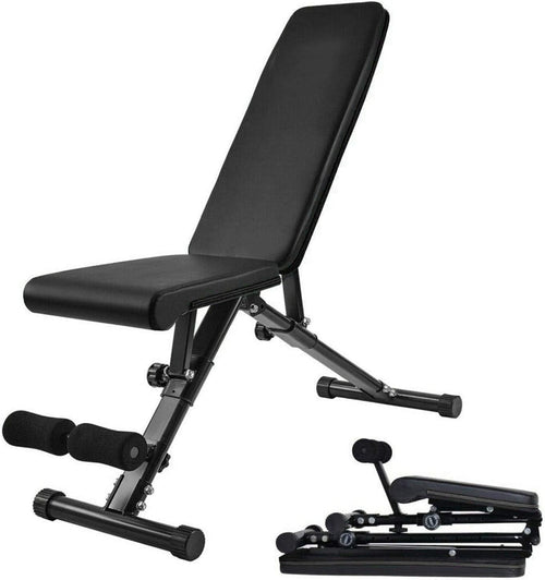 Multi-Position Folding Weight Bench 250kg Incline Decline Home Gym