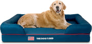 Orthopedic Memory Foam Dog Bed XL Washable 111x86cm