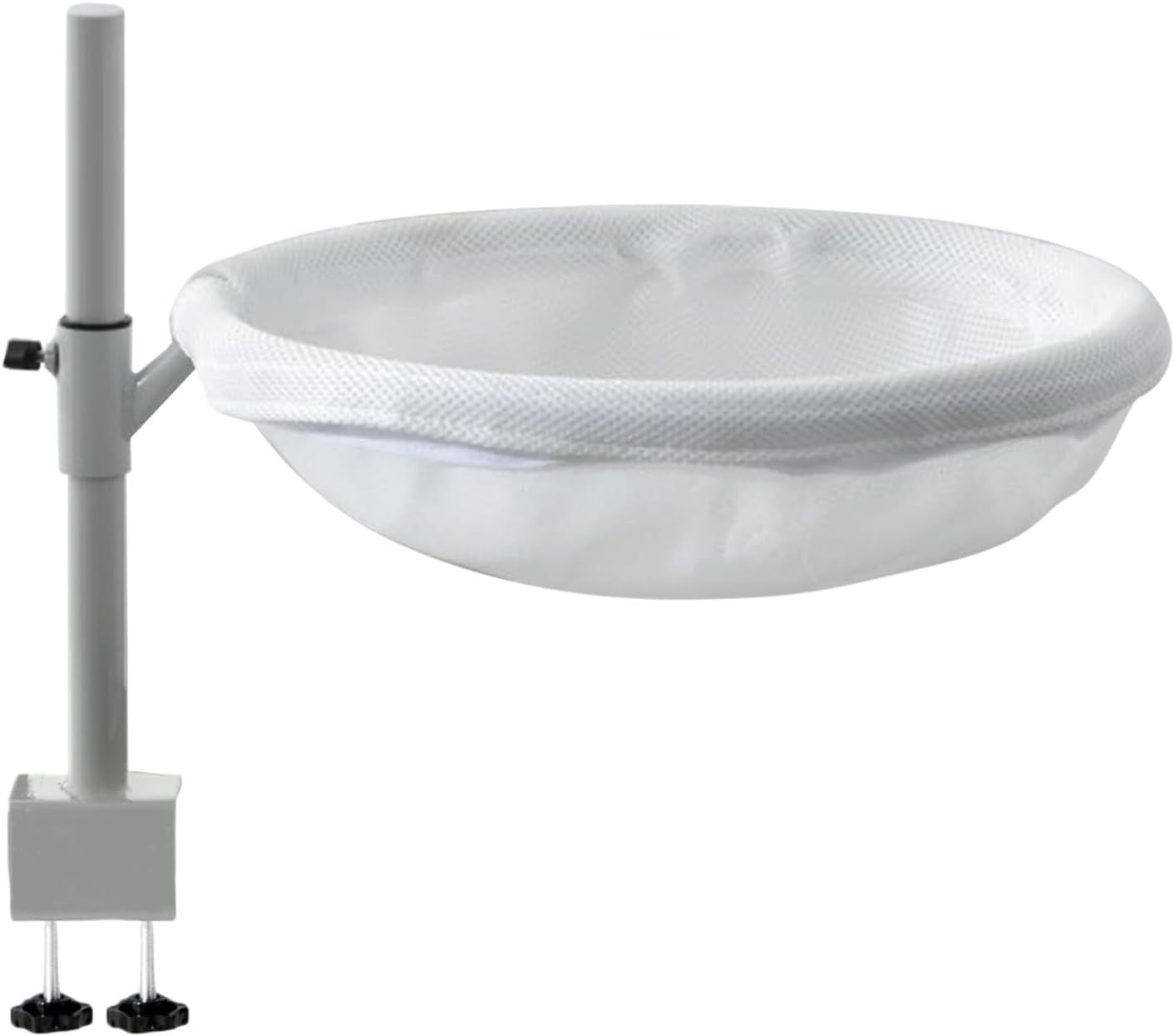 360° Rotating Cat Desk Hammock Washable Clamp On Kitty Bed White