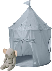 Blue Kids Indoor Play Tent Pop Up House Large Recycled Fabric
