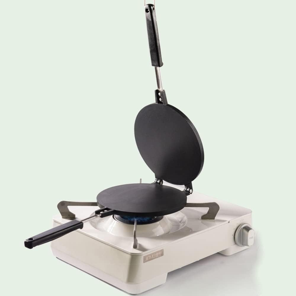 Stovetop Waffle Cone Maker | Non-Stick Cast Aluminium Cone & Crêpe Pan