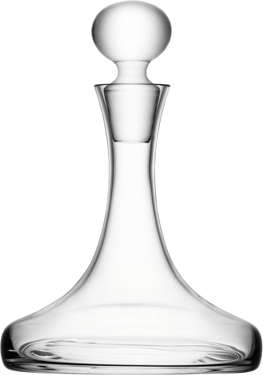 Luxury Mouthblown 1L Glass Ships Decanter – Hand-Crafted Carafe Gift for Home Ba