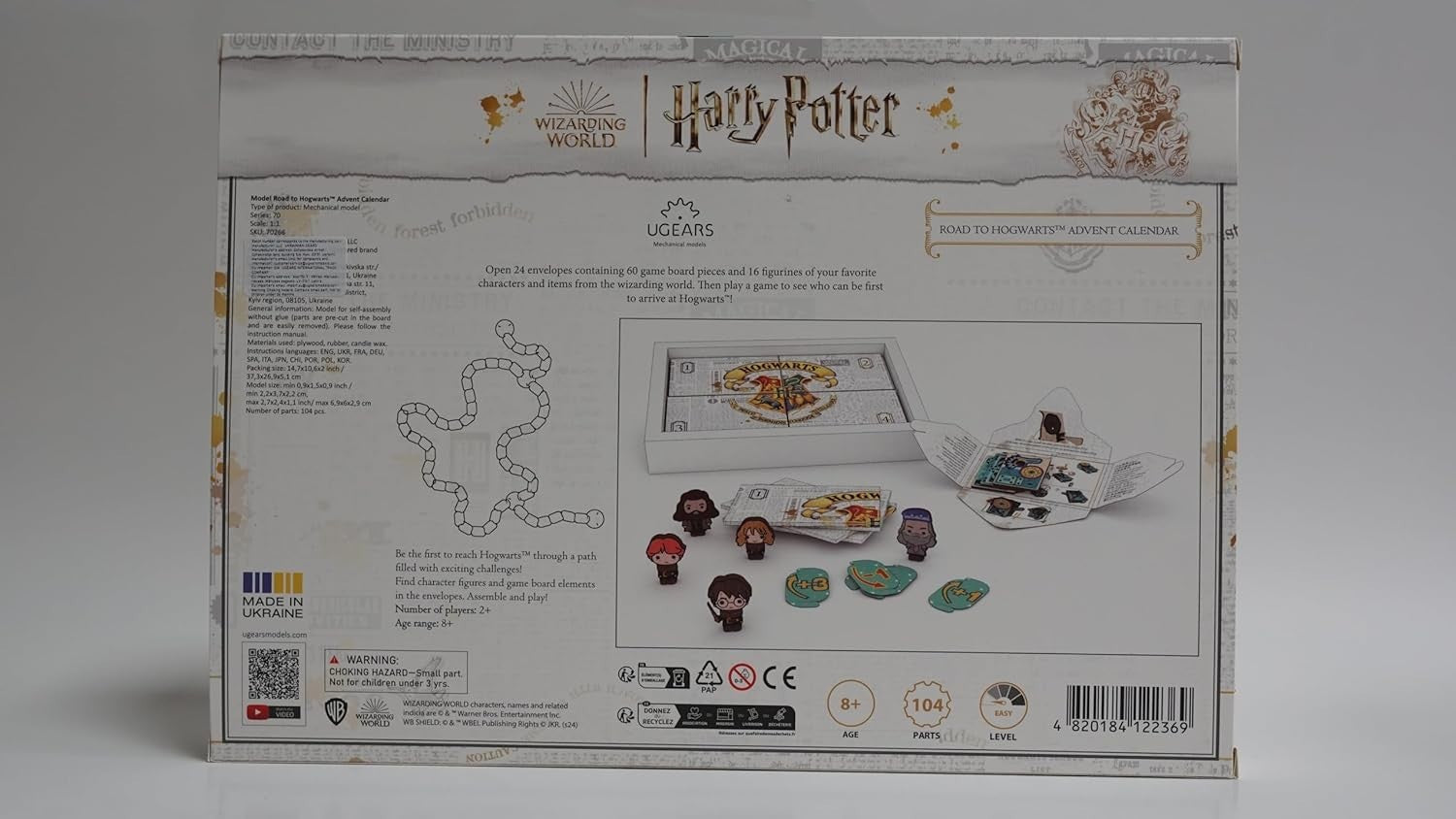 Harry Potter Advent Calendar 2025 3D Wooden Puzzle Board Game Gift