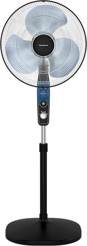 3-Speed Pedestal Fan Anti-Mosquito Function – Adjustable Height & Quiet Cooling
