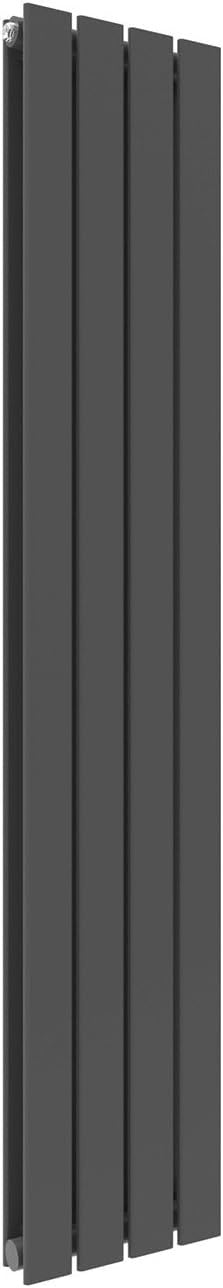 Vertical Designer Radiator 1600x300 Double Panel Anthracite Heating