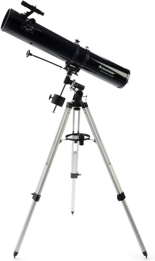 114 mm Reflector Telescope – 900 mm Focal, Black, Beginner-Friendly