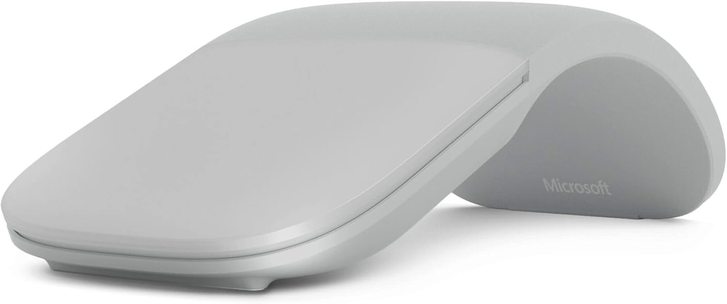 Bluetooth Arc Mouse Ultra Slim Foldable Portable Touch Scroll