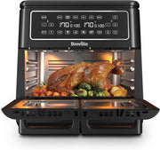 11L Digital Dual Zone Air Fryer Oven | 12-Way Cooking | XL Family Capacity