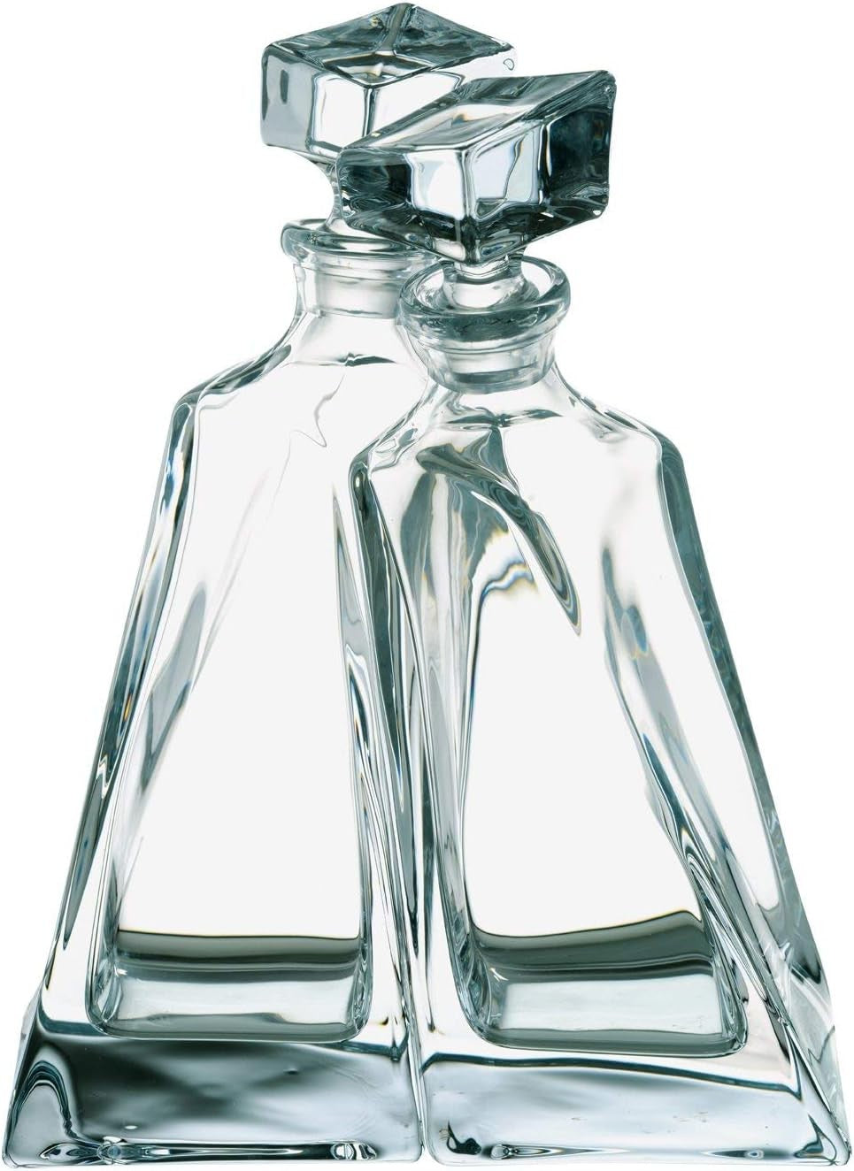 550ml Lovers Crystal Decanter Set – Romantic Twin Design Handcrafted Gift