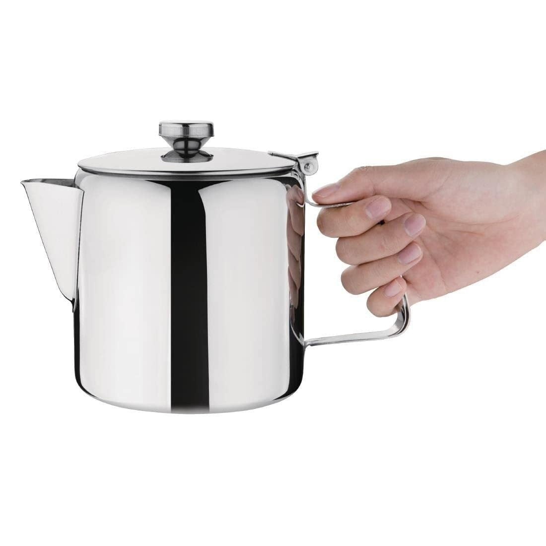 Stainless Steel Teapot 1.35L 48oz Infuser Tea Pot Heat Resistant