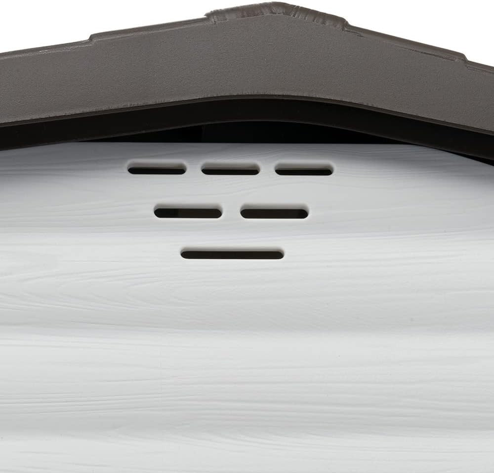 Outdoor Small Dog Kennel with Drainage, Ventilation & Removable Roof