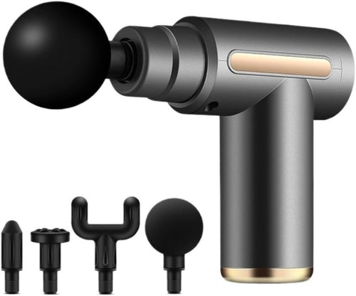 Mini Deep Tissue Massage Gun Quiet USB Rechargeable Muscle Relief Tool