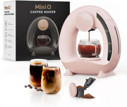 Compact Single-Serve Coffee Maker Ground Filter Brewer Fast Extraction Quiet