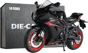 Mini 1:12 Die-Cast Motorcycle Model, No Assembly, Perfect Gift Collectible