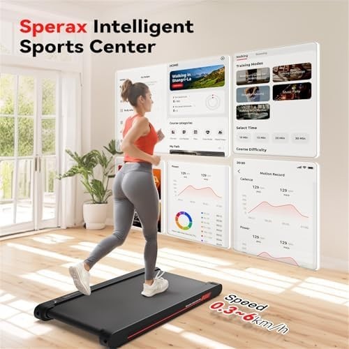 4-in-1 Vibration Walking Pad Under Desk Treadmill with Incline & App