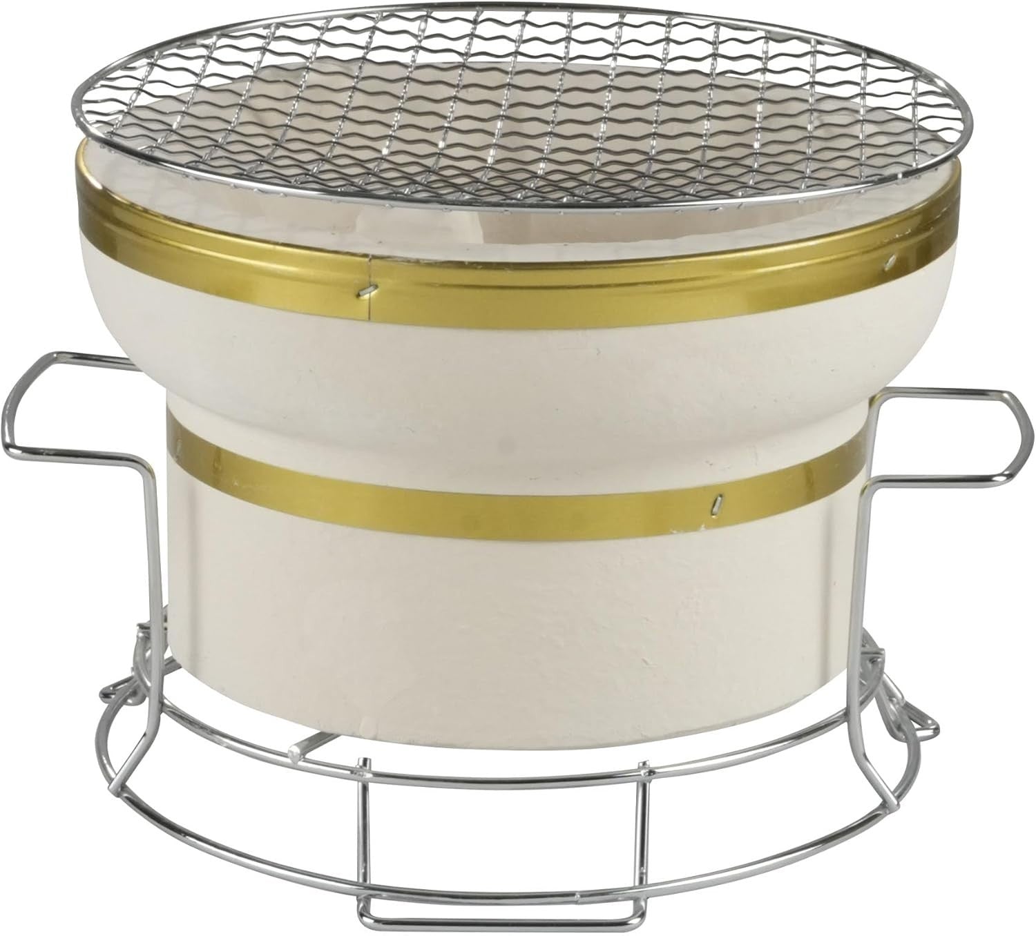 Japanese Style Charcoal BBQ Grill Portable Clay Yakitori Tabletop