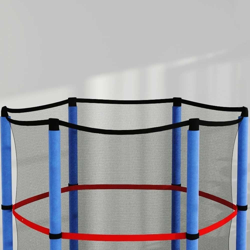 5FT Kids Trampoline Toddler Enclosure Net Springless Indoor Outdoor