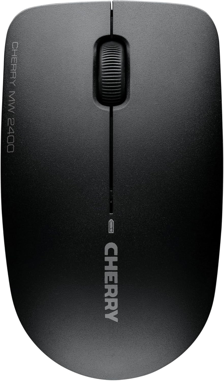 Wireless Office Mouse 2.4GHz Optical 1200 DPI Ambidextrous Black