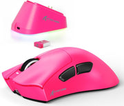 Wireless Gaming Mouse 25000 DPI 65g Superlight RGB Dock Pink