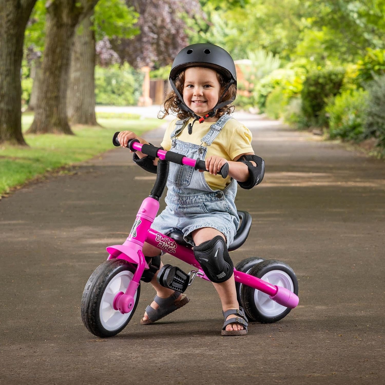 5 in 1 Foldable Kids Trike Balance Bike Adjustable Age 2-5 Years