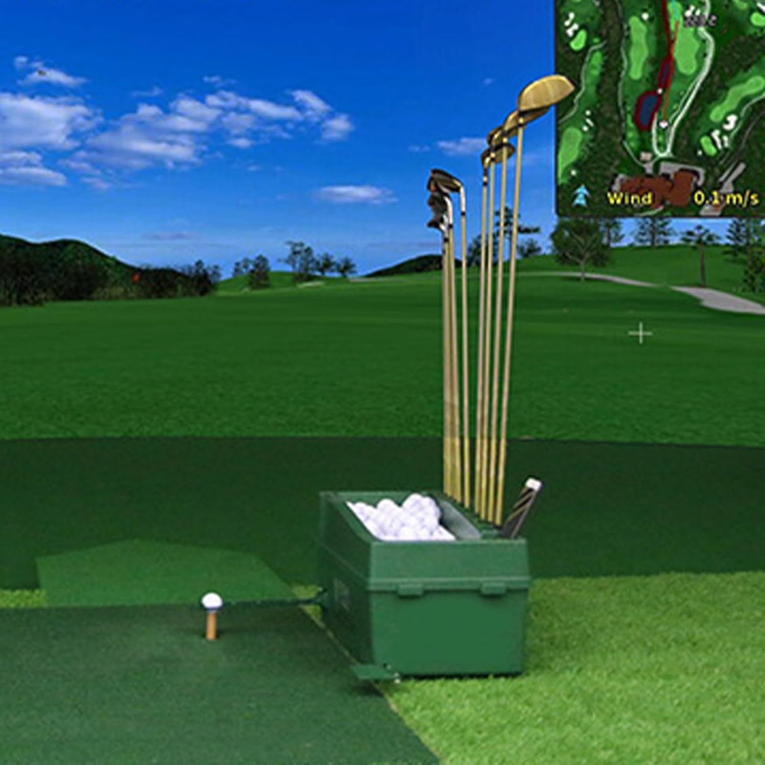 Automatic Golf Ball Dispenser Pitching Machine Trainer