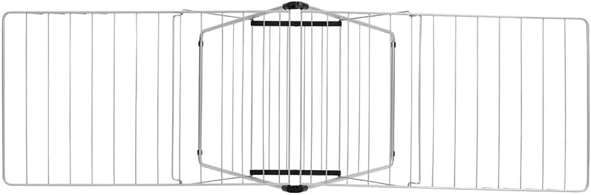 Large Indoor Clothes Airer 25m Stainless Steel Foldable Drying Rack Adjustable