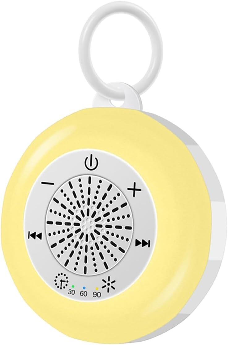Portable White Noise Machine for Sleep | 22 Sounds, Night Light, 3 Timers