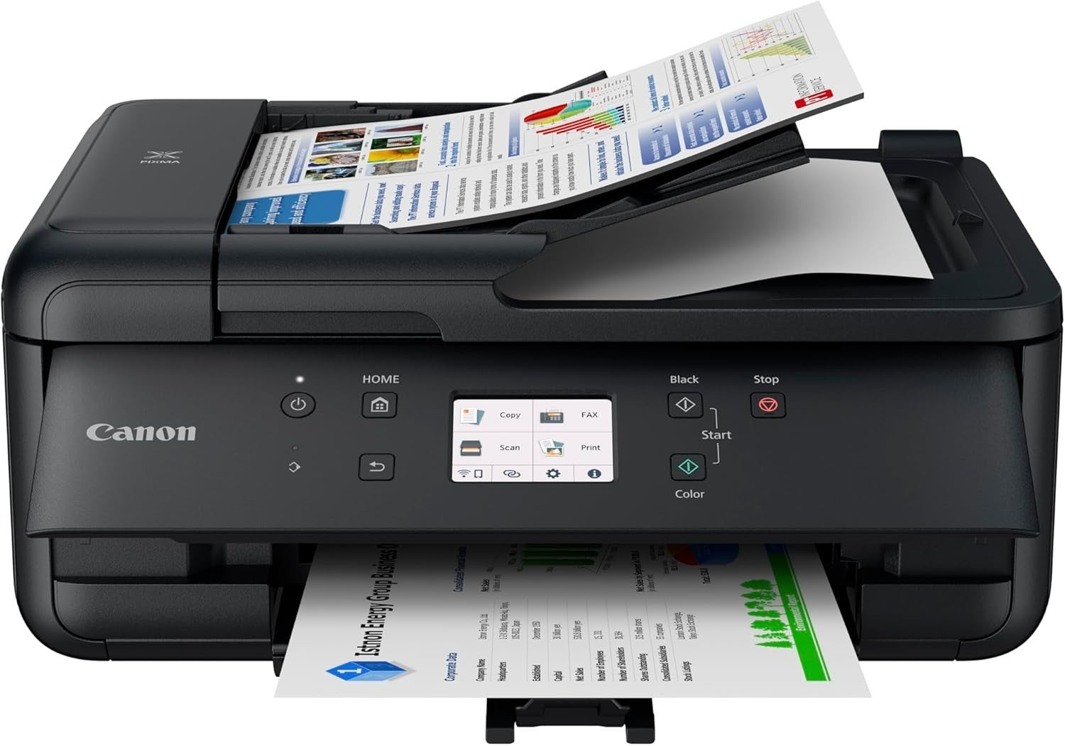 All-in-One Wireless Colour Printer | A4 Print, Scan, Fax, Touchscreen