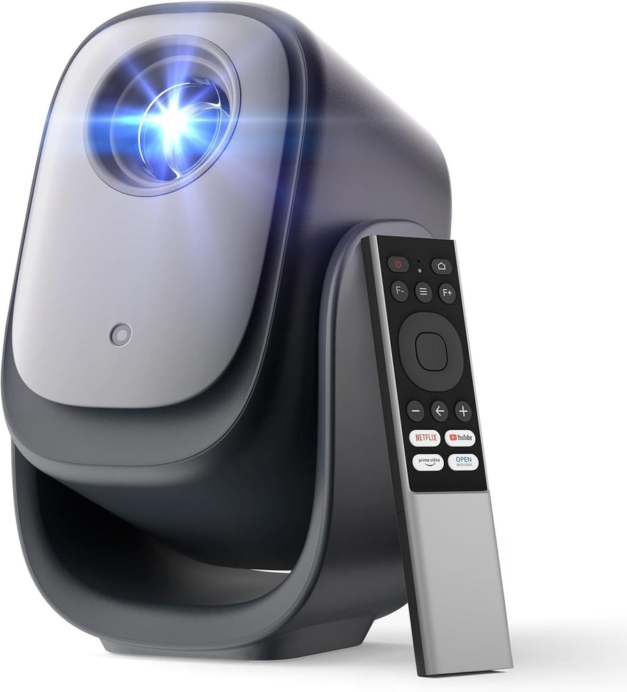 1080P Smart Mini Projector Netflix WiFi Bluetooth Stand Portable