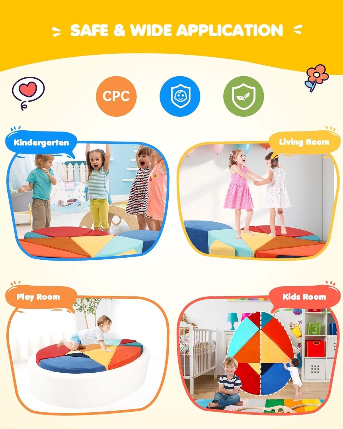 Kids Modular Egg-Shape Play Sofa with Ball Pit – Creative Puzzle Couch