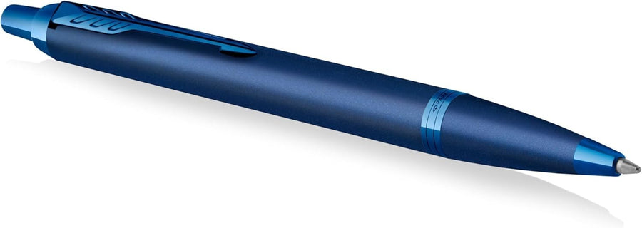 Luxury Blue Ballpoint Pen Medium Point IM Monochrome Gift Box
