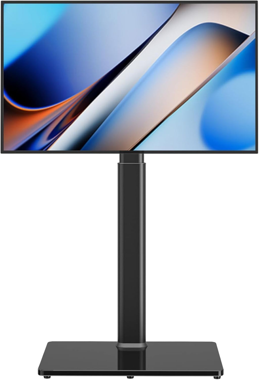 Swivel Floor TV Stand 27–65” Height Adjustable Mount VESA to 400x400mm