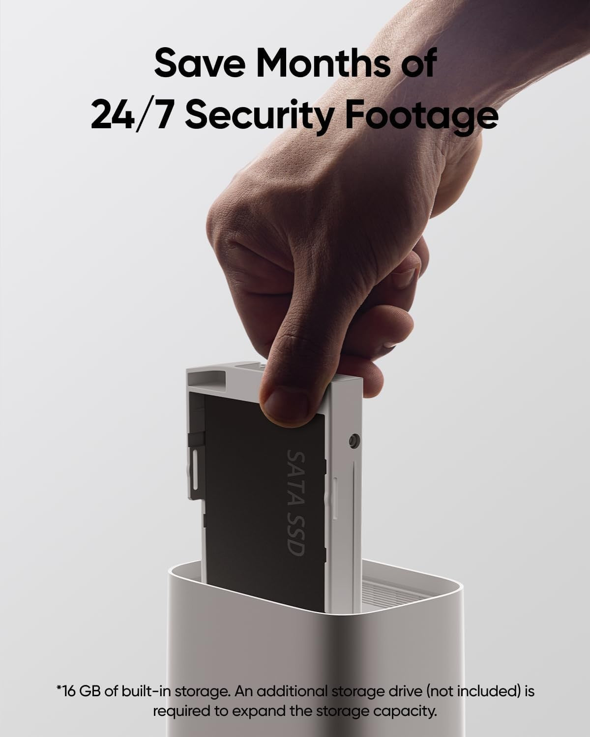 4K Outdoor Security Camera 24/7 Recording AI Face Recognition WiFi